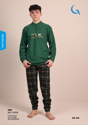 BOY'S PAJAMAS M/L 4060 Tellini S.r.l. Wholesale Clothing